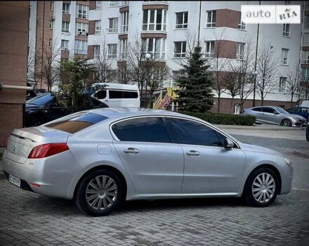 Сірий Пежо 508, об'ємом двигуна 2 л та пробігом 245 тис. км за 7750 $, фото 13 на Automoto.ua