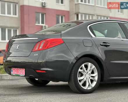 Пежо 508 2012 в Виннице на Automoto.ua Серый Пежо 508, объемом двигателя 2 л и пробегом 191 тыс. км за 10333 $, фото 13 на Automoto.ua