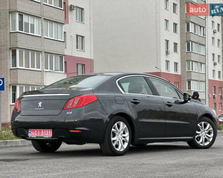 Пежо 508 2012 в Виннице на Automoto.ua Серый Пежо 508, объемом двигателя 2 л и пробегом 191 тыс. км за 10333 $, фото 14 на Automoto.ua