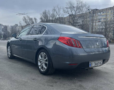 Серый Пежо 508, объемом двигателя 2 л и пробегом 271 тыс. км за 9300 $, фото 1 на Automoto.ua