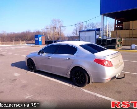 Серый Пежо 508, объемом двигателя 2 л и пробегом 161 тыс. км за 8600 $, фото 3 на Automoto.ua