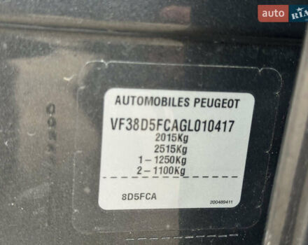 Серый Пежо 508, объемом двигателя 1.6 л и пробегом 69 тыс. км за 9999 $, фото 24 на Automoto.ua