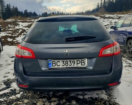 Серый Пежо 508, объемом двигателя 2 л и пробегом 294 тыс. км за 9400 $, фото 6 на Automoto.ua