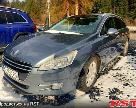 Серый Пежо 508, объемом двигателя 2 л и пробегом 294 тыс. км за 9400 $, фото 1 на Automoto.ua