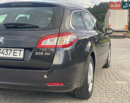 Сірий Пежо 508, об'ємом двигуна 1.6 л та пробігом 313 тис. км за 8800 $, фото 12 на Automoto.ua