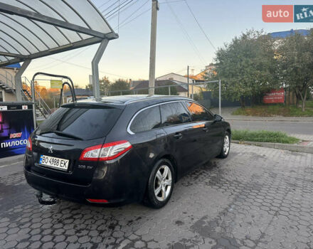 Серый Пежо 508, объемом двигателя 1.56 л и пробегом 349 тыс. км за 6300 $, фото 5 на Automoto.ua