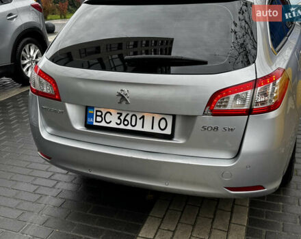 Серый Пежо 508, объемом двигателя 1.56 л и пробегом 318 тыс. км за 5700 $, фото 8 на Automoto.ua