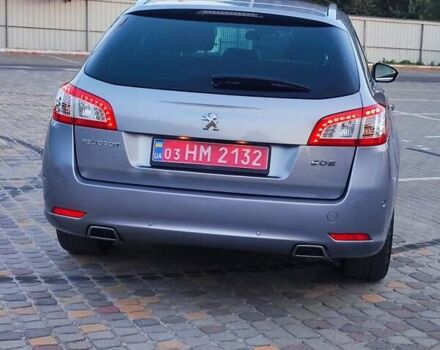 Сірий Пежо 508, об'ємом двигуна 2 л та пробігом 145 тис. км за 15900 $, фото 3 на Automoto.ua