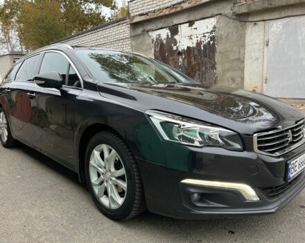 Пежо 508 2016 в Николаеве на Automoto.ua Серый Пежо 508, объемом двигателя 1.6 л и пробегом 262 тыс. км за 10900 $, фото 2 на Automoto.ua