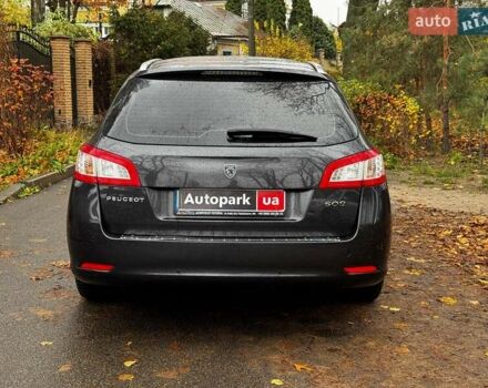 Серый Пежо 508, объемом двигателя 1.6 л и пробегом 246 тыс. км за 11490 $, фото 7 на Automoto.ua