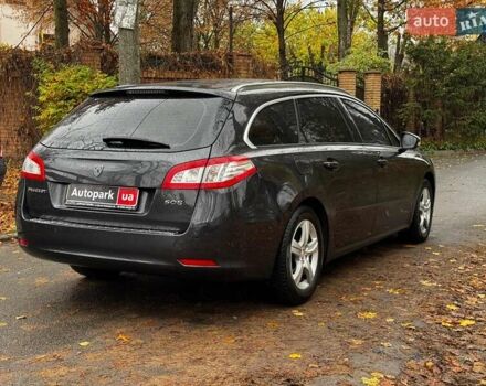 Серый Пежо 508, объемом двигателя 1.6 л и пробегом 246 тыс. км за 11490 $, фото 5 на Automoto.ua