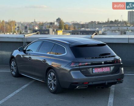 Серый Пежо 508, объемом двигателя 1.5 л и пробегом 94 тыс. км за 21800 $, фото 15 на Automoto.ua