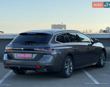 Серый Пежо 508, объемом двигателя 1.5 л и пробегом 94 тыс. км за 21800 $, фото 10 на Automoto.ua