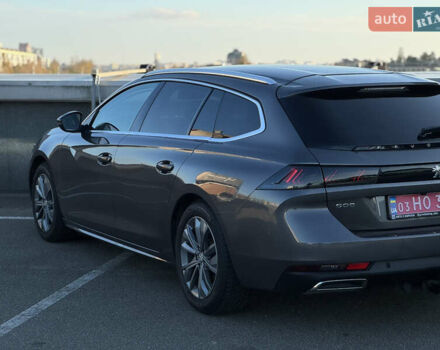Серый Пежо 508, объемом двигателя 1.5 л и пробегом 94 тыс. км за 21800 $, фото 16 на Automoto.ua