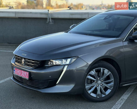 Серый Пежо 508, объемом двигателя 1.5 л и пробегом 94 тыс. км за 21800 $, фото 3 на Automoto.ua