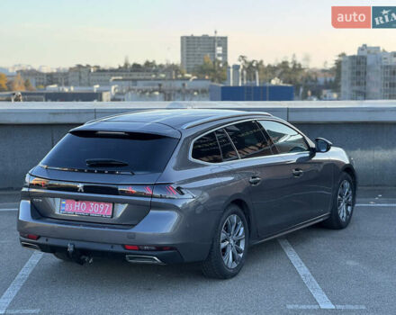 Серый Пежо 508, объемом двигателя 1.5 л и пробегом 94 тыс. км за 21800 $, фото 11 на Automoto.ua