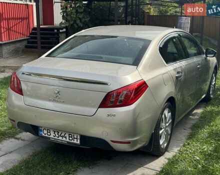 Сірий Пежо 508, об'ємом двигуна 2 л та пробігом 245 тис. км за 8750 $, фото 1 на Automoto.ua
