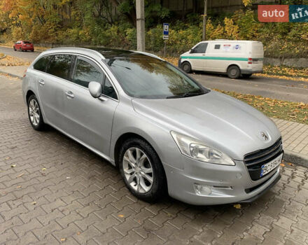 Серый Пежо 508, объемом двигателя 2 л и пробегом 276 тыс. км за 9800 $, фото 1 на Automoto.ua