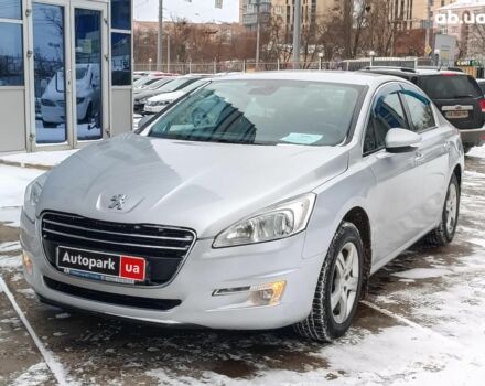 Серый Пежо 508, объемом двигателя 2 л и пробегом 151 тыс. км за 10490 $, фото 1 на Automoto.ua