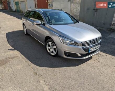 Серый Пежо 508, объемом двигателя 1.6 л и пробегом 215 тыс. км за 11400 $, фото 1 на Automoto.ua