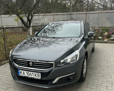 Серый Пежо 508, объемом двигателя 2 л и пробегом 206 тыс. км за 11000 $, фото 1 на Automoto.ua