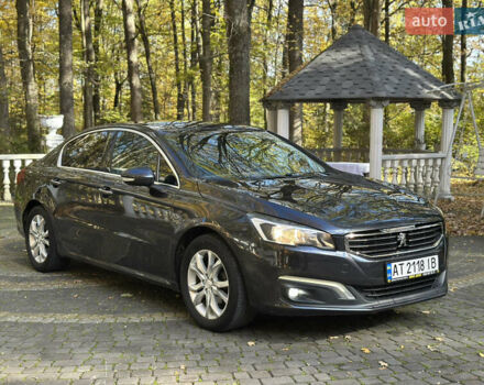 Серый Пежо 508, объемом двигателя 1.56 л и пробегом 185 тыс. км за 7999 $, фото 1 на Automoto.ua