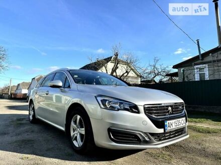 Сірий Пежо 508, об'ємом двигуна 1.6 л та пробігом 220 тис. км за 12500 $, фото 1 на Automoto.ua