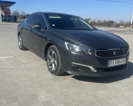 Серый Пежо 508, объемом двигателя 2 л и пробегом 250 тыс. км за 14800 $, фото 1 на Automoto.ua