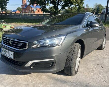 Серый Пежо 508, объемом двигателя 1.6 л и пробегом 84 тыс. км за 8950 $, фото 1 на Automoto.ua