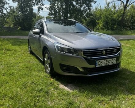 Сірий Пежо 508, об'ємом двигуна 1.6 л та пробігом 163 тис. км за 13000 $, фото 1 на Automoto.ua