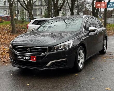 Серый Пежо 508, объемом двигателя 1.6 л и пробегом 246 тыс. км за 11490 $, фото 1 на Automoto.ua