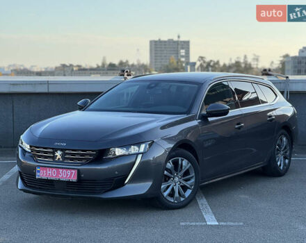 Серый Пежо 508, объемом двигателя 1.5 л и пробегом 94 тыс. км за 21800 $, фото 1 на Automoto.ua