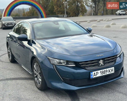 Синий Пежо 508, объемом двигателя 1.5 л и пробегом 115 тыс. км за 17500 $, фото 1 на Automoto.ua