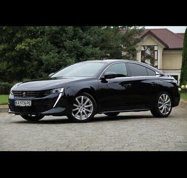 Синий Пежо 508, объемом двигателя 2 л и пробегом 78 тыс. км за 20750 $, фото 1 на Automoto.ua
