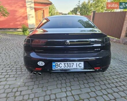 Синий Пежо 508, объемом двигателя 2 л и пробегом 69 тыс. км за 23500 $, фото 5 на Automoto.ua