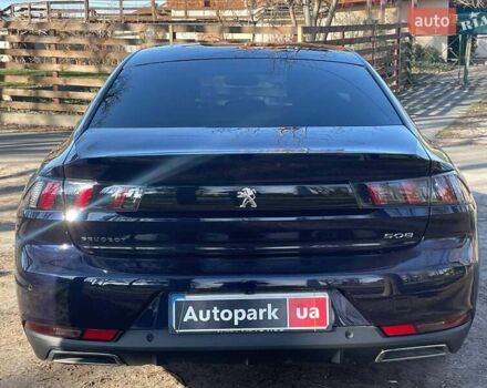 Синий Пежо 508, объемом двигателя 1.5 л и пробегом 64 тыс. км за 23990 $, фото 6 на Automoto.ua