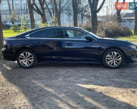 Синий Пежо 508, объемом двигателя 1.5 л и пробегом 64 тыс. км за 23990 $, фото 3 на Automoto.ua