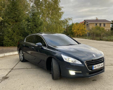 Синий Пежо 508, объемом двигателя 2.2 л и пробегом 350 тыс. км за 9800 $, фото 2 на Automoto.ua