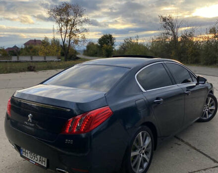 Синий Пежо 508, объемом двигателя 2.2 л и пробегом 350 тыс. км за 9800 $, фото 3 на Automoto.ua