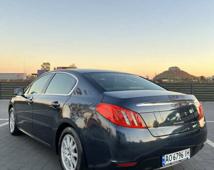 Синий Пежо 508, объемом двигателя 2 л и пробегом 220 тыс. км за 9000 $, фото 6 на Automoto.ua