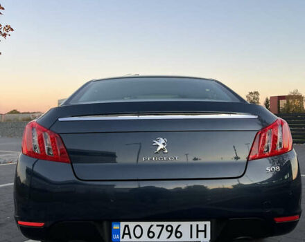Синий Пежо 508, объемом двигателя 2 л и пробегом 220 тыс. км за 9000 $, фото 9 на Automoto.ua