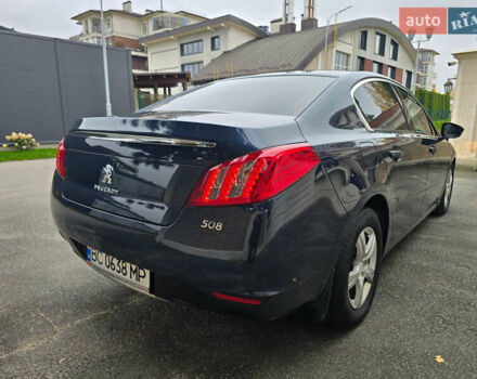 Синий Пежо 508, объемом двигателя 2 л и пробегом 274 тыс. км за 6900 $, фото 16 на Automoto.ua