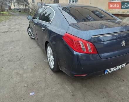 Синий Пежо 508, объемом двигателя 2 л и пробегом 199 тыс. км за 7500 $, фото 7 на Automoto.ua