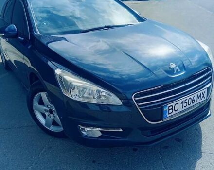 Синий Пежо 508, объемом двигателя 1.6 л и пробегом 302 тыс. км за 7800 $, фото 2 на Automoto.ua