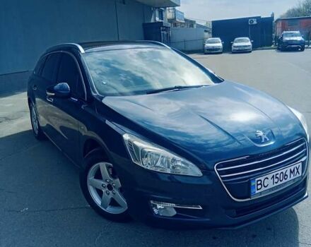 Синий Пежо 508, объемом двигателя 1.6 л и пробегом 302 тыс. км за 7800 $, фото 11 на Automoto.ua
