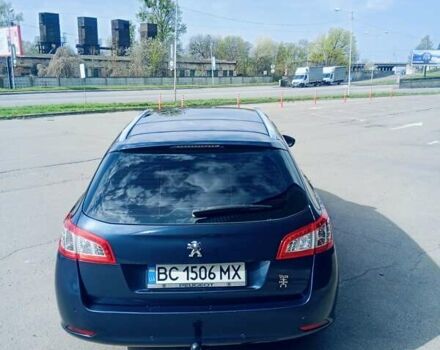 Синий Пежо 508, объемом двигателя 1.6 л и пробегом 302 тыс. км за 7800 $, фото 7 на Automoto.ua