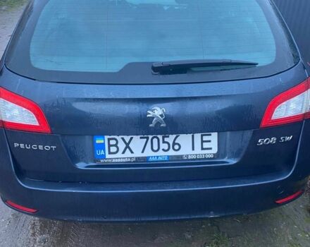 Синий Пежо 508, объемом двигателя 1.4 л и пробегом 200 тыс. км за 8500 $, фото 3 на Automoto.ua