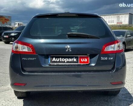 Синий Пежо 508, объемом двигателя 1.6 л и пробегом 196 тыс. км за 7990 $, фото 6 на Automoto.ua