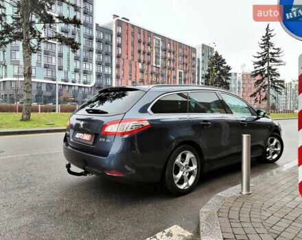 Синий Пежо 508, объемом двигателя 1.6 л и пробегом 266 тыс. км за 6990 $, фото 23 на Automoto.ua
