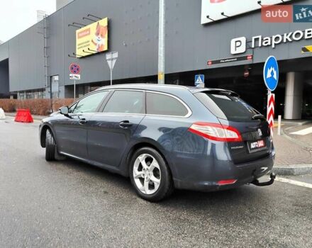 Синий Пежо 508, объемом двигателя 1.6 л и пробегом 266 тыс. км за 6990 $, фото 10 на Automoto.ua
